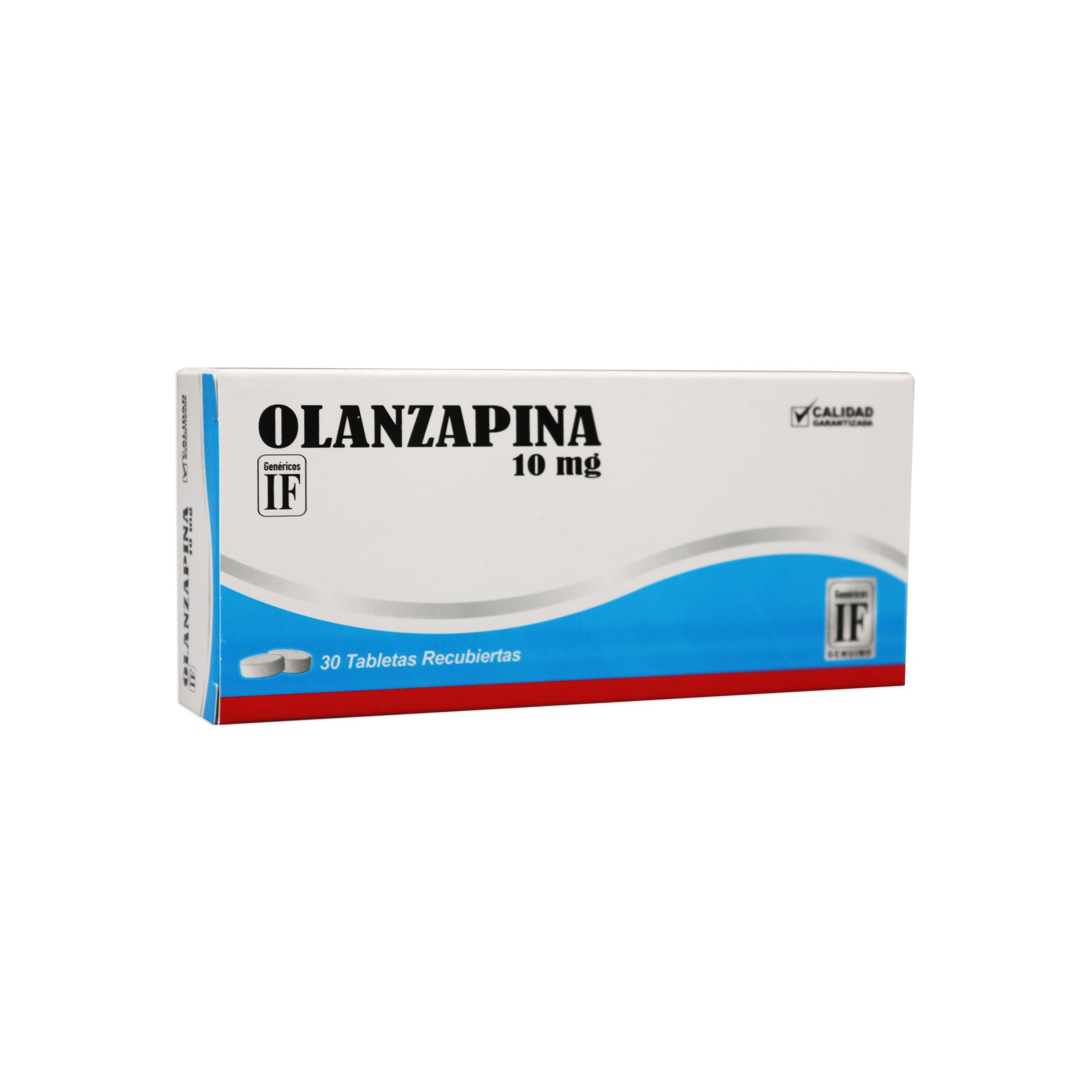 OLANZAPINA 10 mg IF Ibero Fármacos