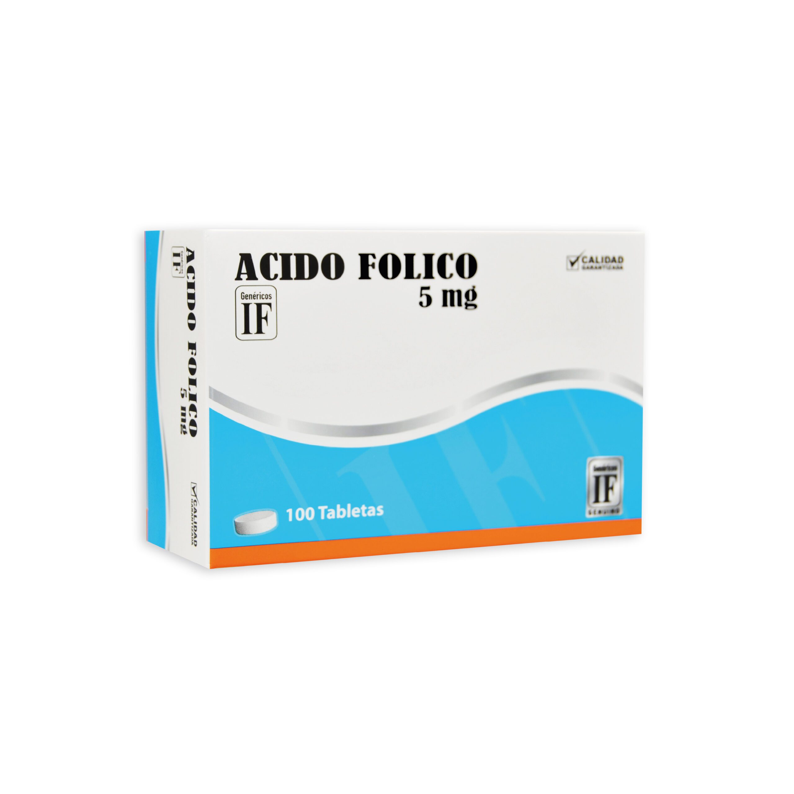 ACIDO FOLICO 5 mg IF – Ibero Fármacos