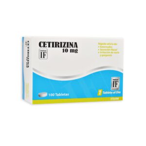 CETIRIZINA 10 mg IF