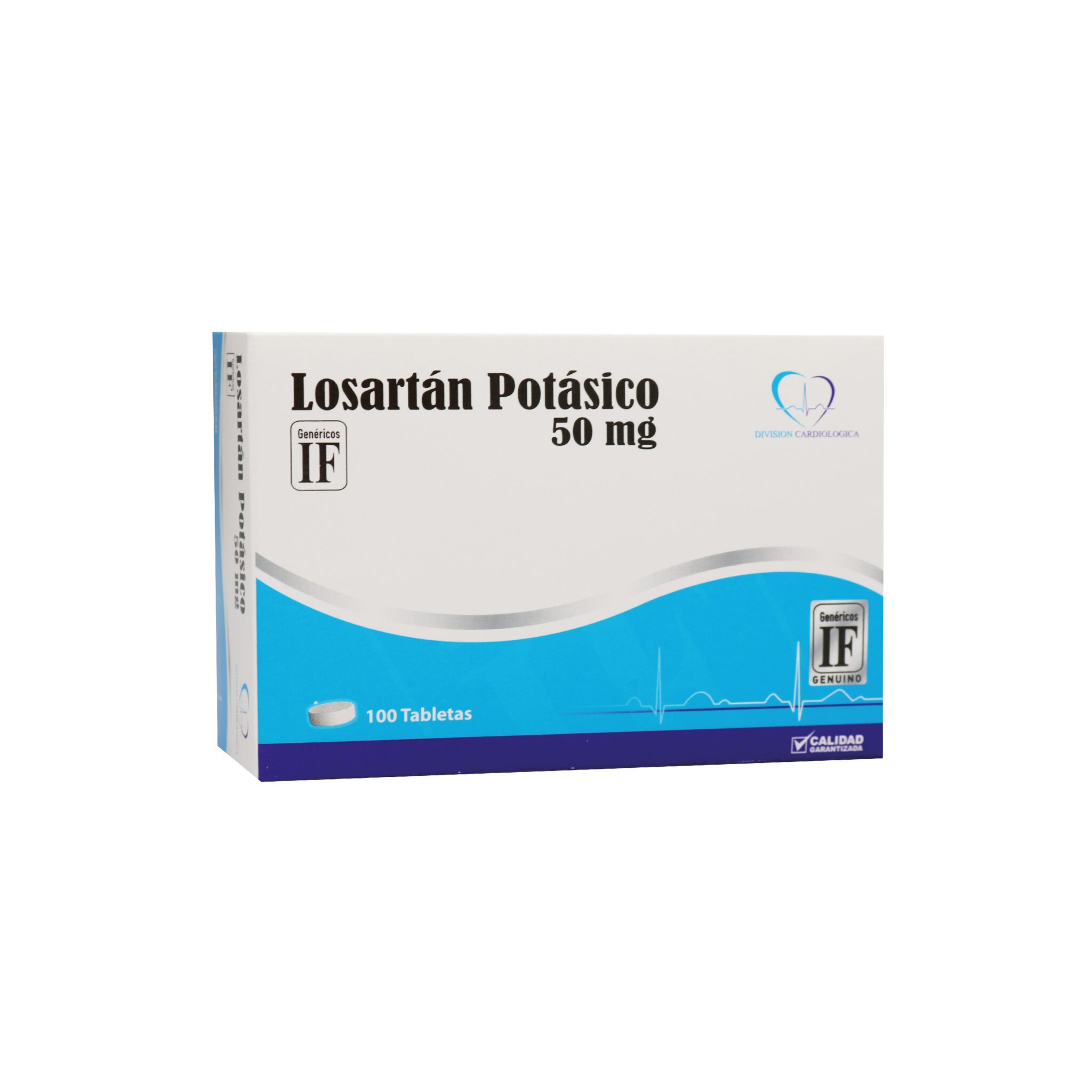 LOSARTAN POTASICO 50 mg IF Ibero Fármacos