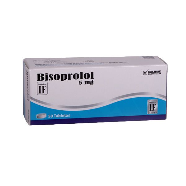 BISOPROLOL 5 Mg IF Ibero Farmacos