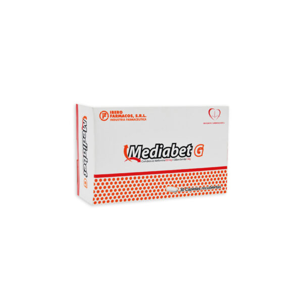 Mediabet G 850/5 mg x 30 Capletas