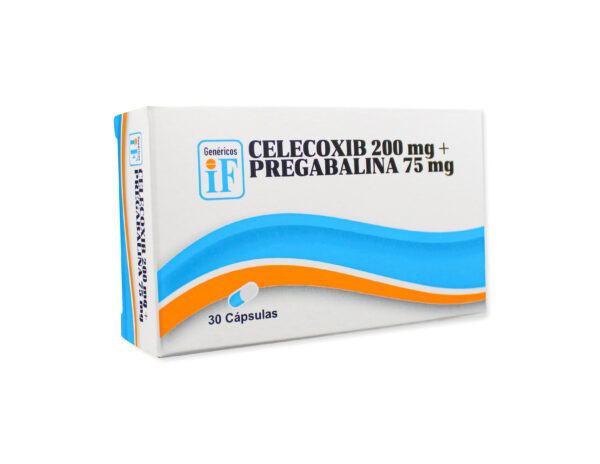 CELECOXIB 200mg + PREGABALINA 75 mg