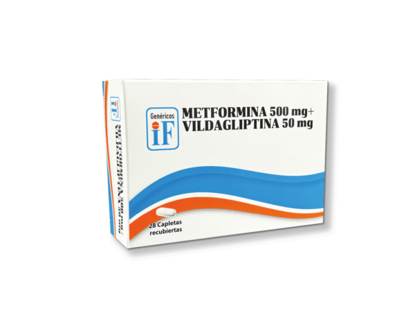 METFORMINA 500 MG + VILDAGLIPTINA 50 MG IF